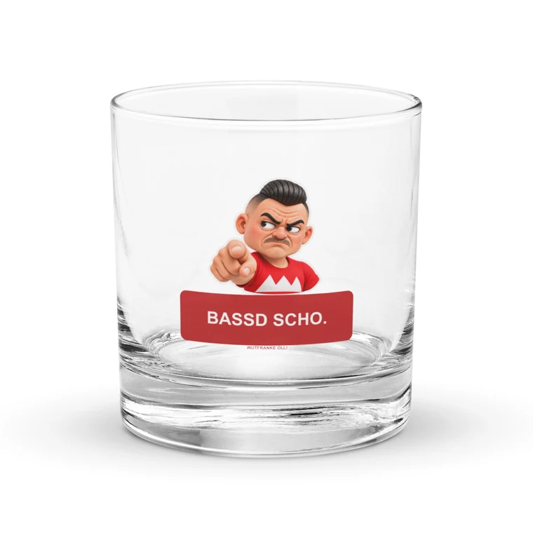 Whisky glass – Bassd scho.
